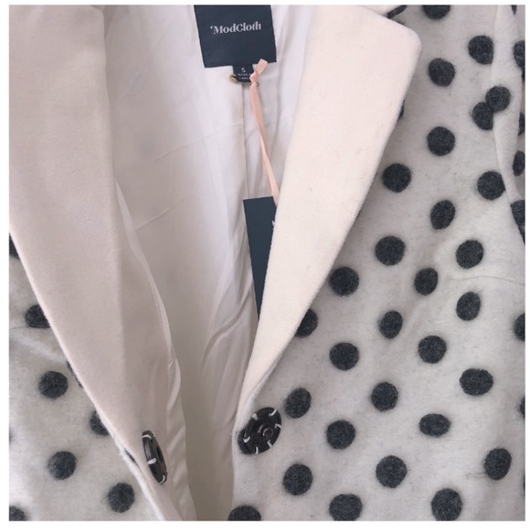 HP 💫WOOL Coatigan MODCLOTH Salient Style Coat - Picture 10 of 13